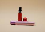 Cosmetic Small Refillable Perfume Spray Bottles Cylinder Shape Environmental