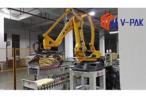 Quality 0.7MPa High Speed Robotic Automatic Palletizer Machine wholesale