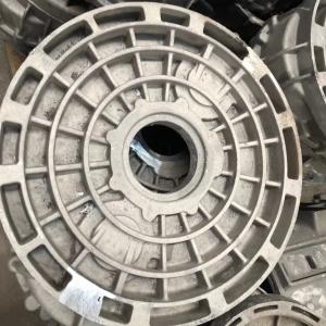 Quality Sandblasting Flywheel Aluminum Alloy Casting Heavy Duty Equipment Parts wholesale