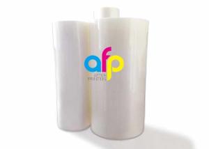 Quality 20 - 250 Mic Laminating Film Roll , Custom Size PET Gloss Laminating Film wholesale