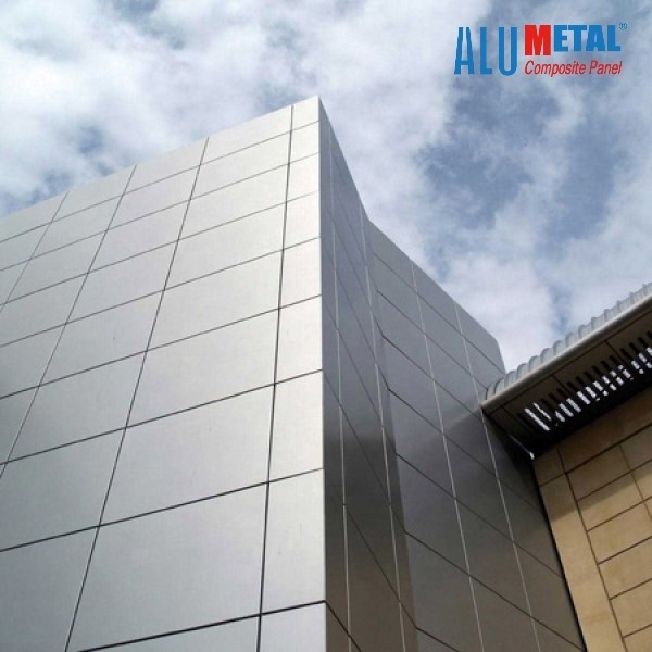 4mm 0.3mm FEVE Decorative Aluminum Wall Panels PVDF Coated Aluminium Composite Panel