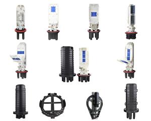Quality IP68 Fiber ODN Optical Splice Closure 1 To 288 Core Fiber LC SC wholesale