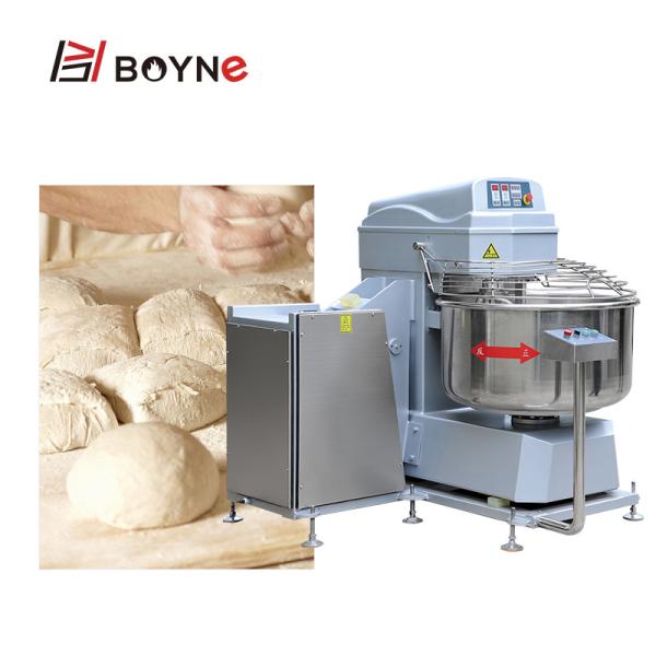320L Bakery Processing Equipment Big Cylinder Dough Mixer White Color Stainless