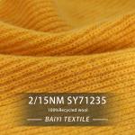 Breathable 2/15NM Recycled Wool Yarn Acidproof Anti Bacteria
