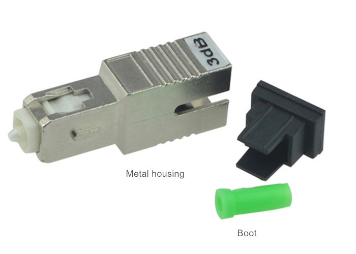 5dB Single Mode SC/UPC Fiber Optic Attenuator Male To Female