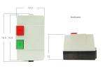 OEM 3 Pole Motor Magnetic Starter Switch Three Phase 25A 220V Coil