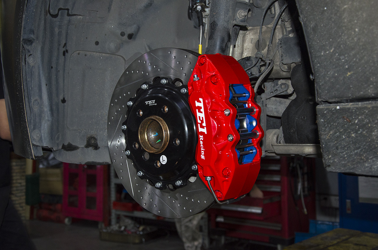 Big Brake Kit For BMW F35 Big Brake Kit , 6 Piston Caliper With 355*32mm Rotor