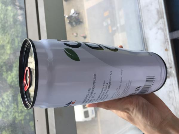 Food Storage Aluminum Beer Cans 248ml Fruit Drink Empty Metal Tin Can With Easy