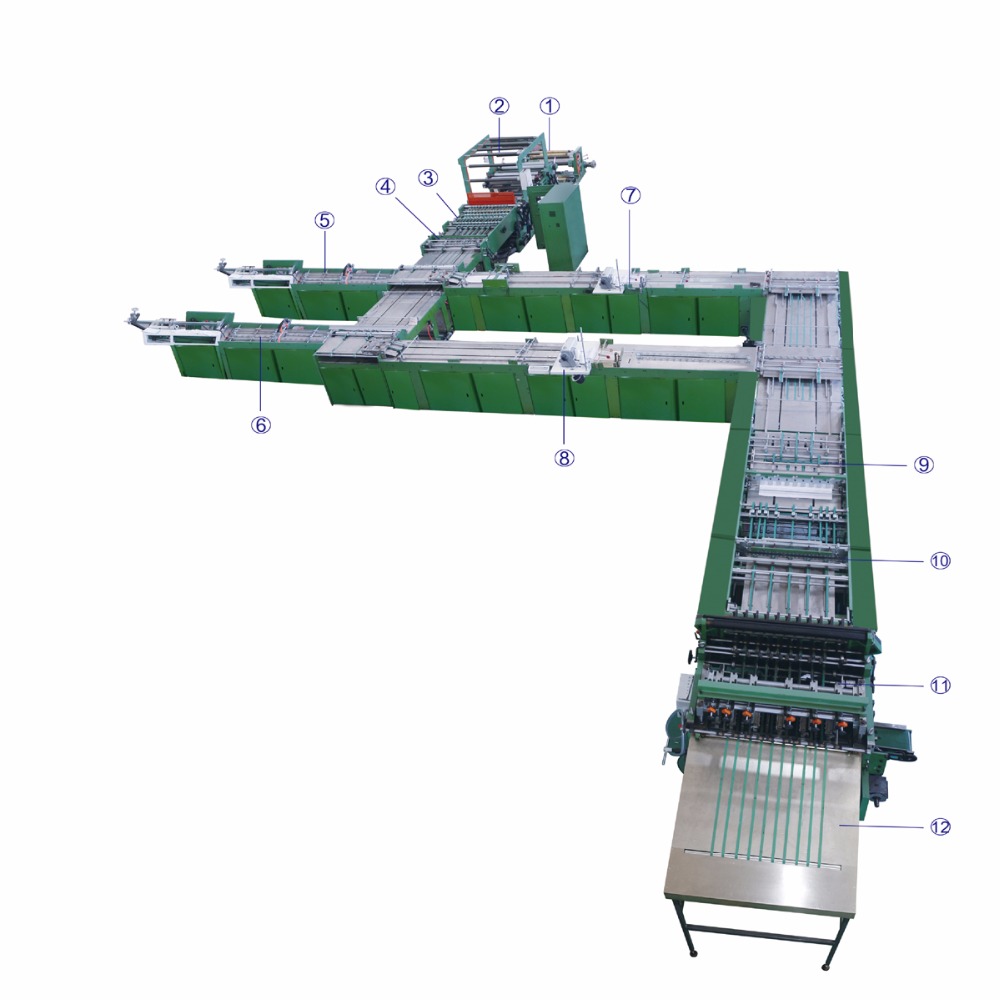 Fully Automatic Exercise Book Machine with Slitting Folding and Cutting Functions