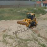Heavy Duty Wheel Loader Machine For Waste 1500 KG Load