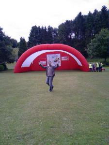Quality advertising inflatable tunnel tent for rental wholesale