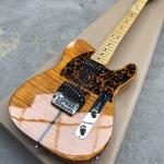 New style high quality customized tele electric guitar, Maple Fingerboard, Flame