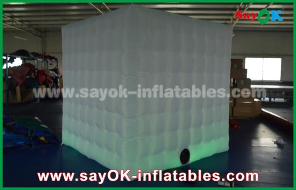 Inflatable Photo Studio RGB LED Inflatable Photo Booth Case 2.5x2.5m Or