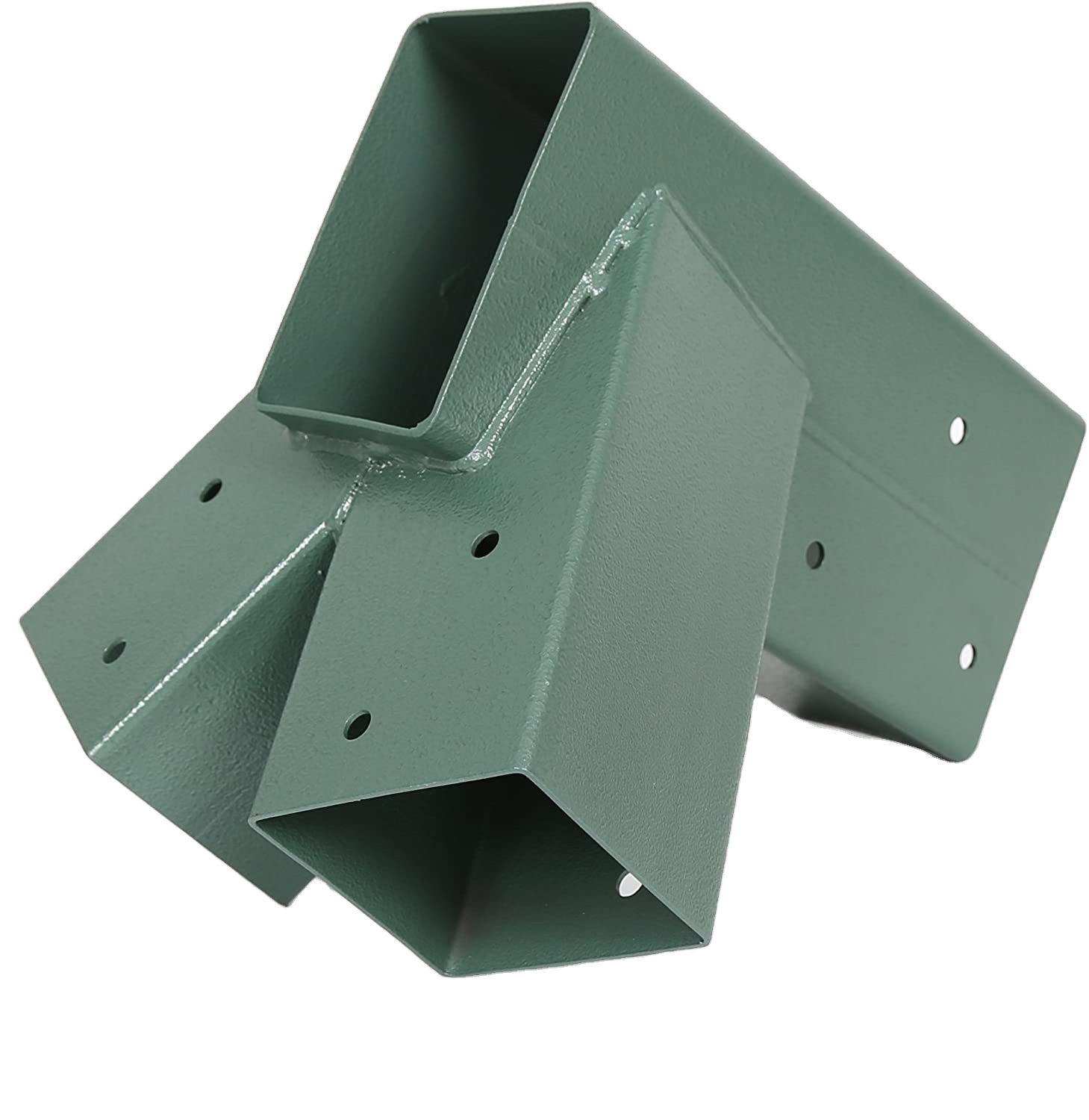 Sturdy Green A-Frame Swing Set Bracket Fits 2 4x4 Legs 1 4x6 Beam - Includes Hardware