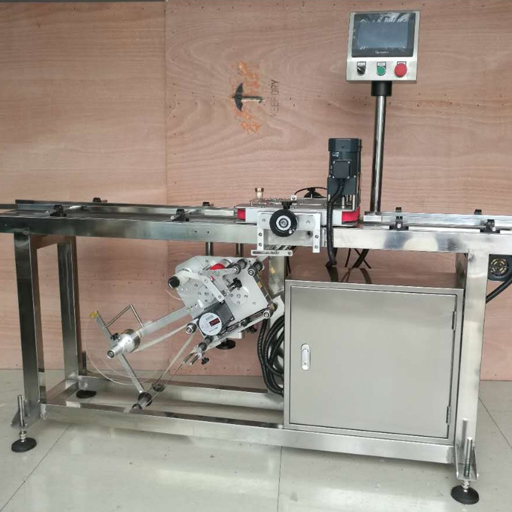 YIMU Packaging Machine Carton Box Corner Warp Labeller Flat Surface Pasting Labeling Machine