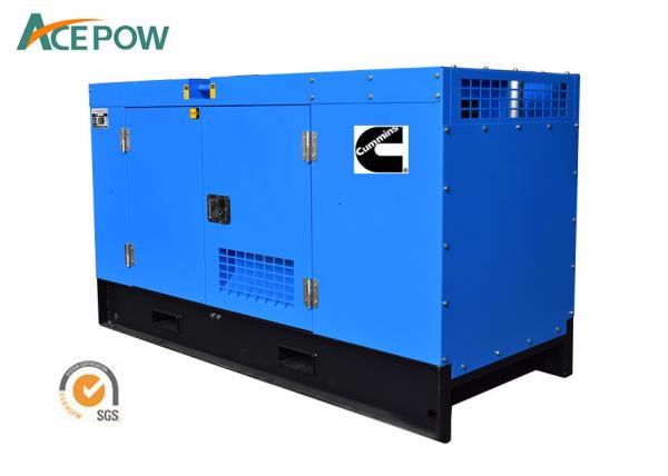 25KW 3 Cylinder Three Phase Diesel Powered Generator , Sound Proof Diesel