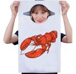 Wholesale Custom Printed Crab Lobster Seafood Cajun Boil Bib Adult Disposable