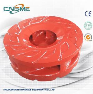 Quality Higher Pressure Slurry Pump Spare Parts 6 Vane Impeller For Centrifugal Slurry Pump wholesale
