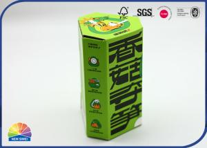 China Hexagon Shaped Corrugated Paper Box Package Customized on sale