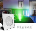Stainless Steel 900LM 960ma 24W Rgb Led Pool Lights