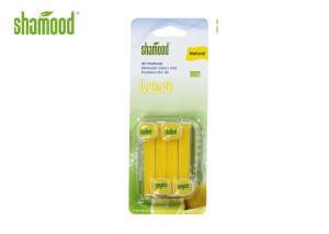 Quality Lemon Fragrance Vent Stick Air Freshener , Mini Scented Air Freshener wholesale