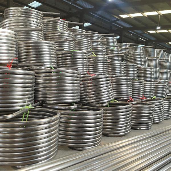 210 202 304 316 316L Stainless Steel Heat Exchanger Tubes For Heavy Duty