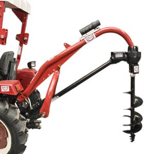 Quality High Strength Tractor Mounted Post Hole Digger Farm PTO Linkage 12inch Auger wholesale