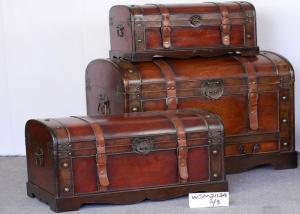 Quality 15kg OEM M66x37 Reclaimed Wood Storage Chest wholesale