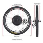 80km/h speed 48V-72v brushless hub motor 3000w/kit bike electric/3000w ebike