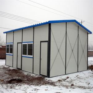 Quality -40C°-80C° thermal insulation prefabricated house 3Kx4Kx3P for house wholesale
