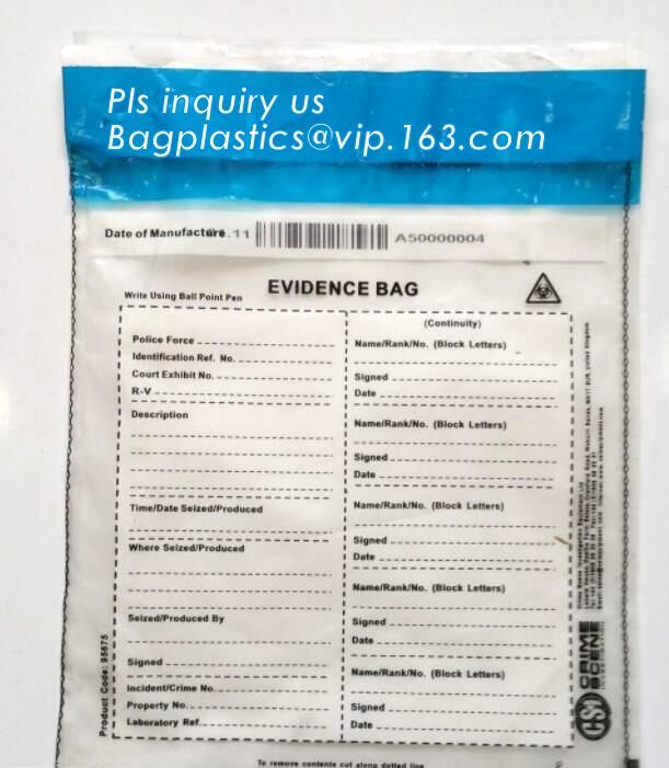 Opaque Tamper Evident Sealing Plastic Bank Money Steb Security Bag / Custom Self Adhesive Plastic Courier Bag, bagease