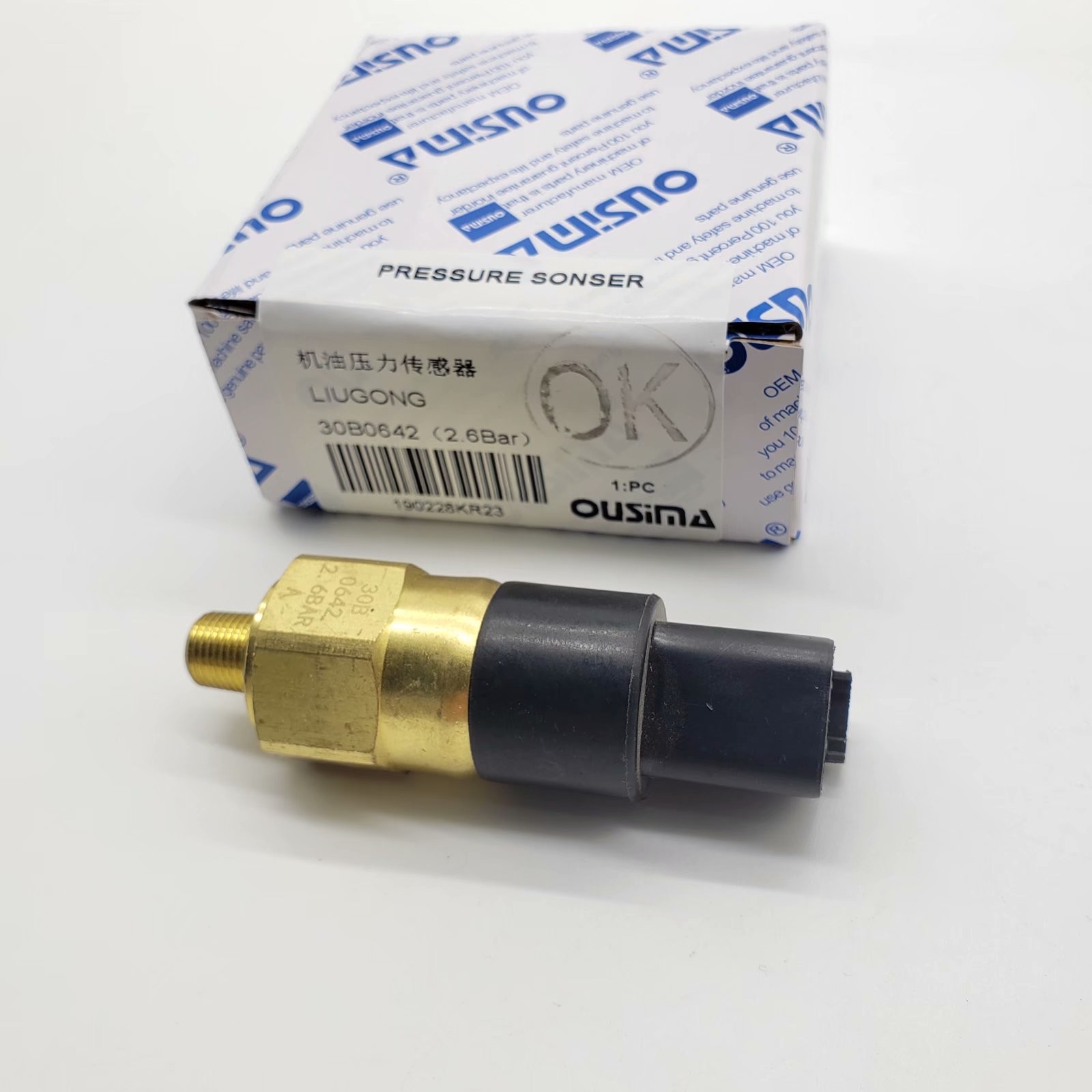 OUSIMA Eletric Excavator 30B0642 2.6 Bar Pressure Sensor
