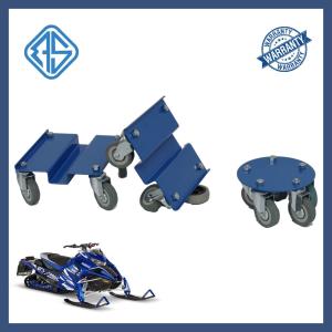 Quality Silicone Wheels Strap-On Snowmobile Mover Dolly 3PCS Sled Dolly Set wholesale
