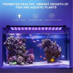 Adjustable Timer 14W Aquarium LED Light Sunrise Daylight Moonlight Mode