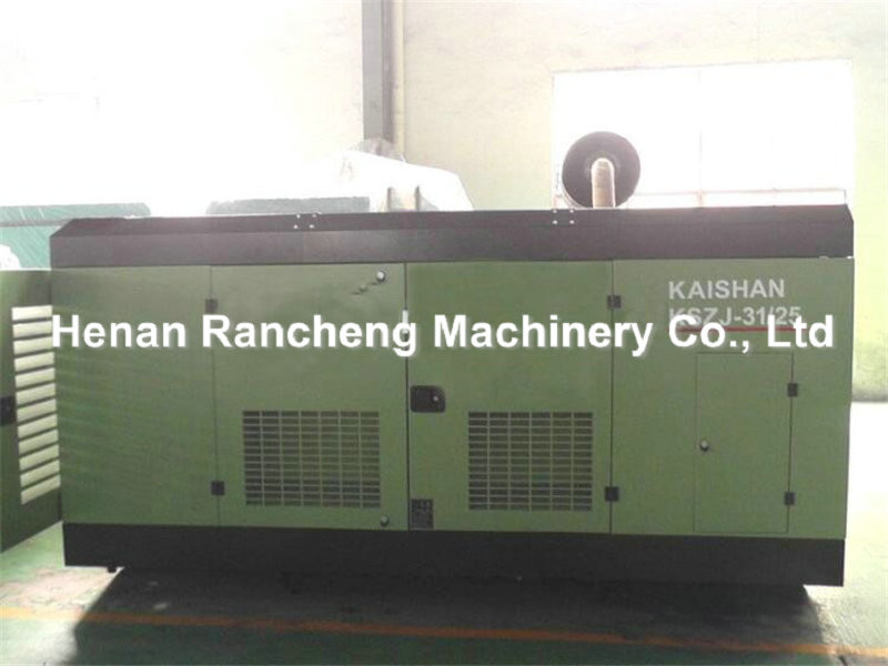 1107CFM 25bBar Diesel Engine Screw Compressors Portable Air Compressors For Construction Work Mining Industry
