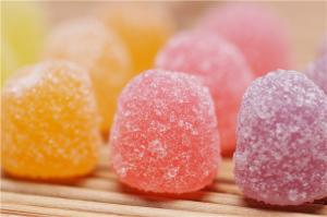 Quality Sugar Coating Vitamin C Fruit Gummy Vitamins With Mixed Flavor Drops Shape wholesale