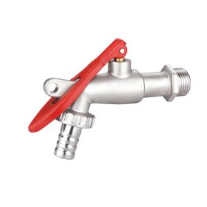 Quality Threaded Brass Bibcock 1/2 Washing Machine Valve Bibcock Forged wholesale