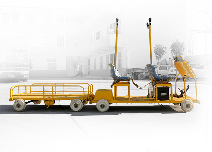 Double Tracks Running Rail Detection Automated Guided Vehicle For Scanning Steel Rails
