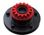 7075 T6 Car Wheels Accessories Steel Base Wheel Center Lock
