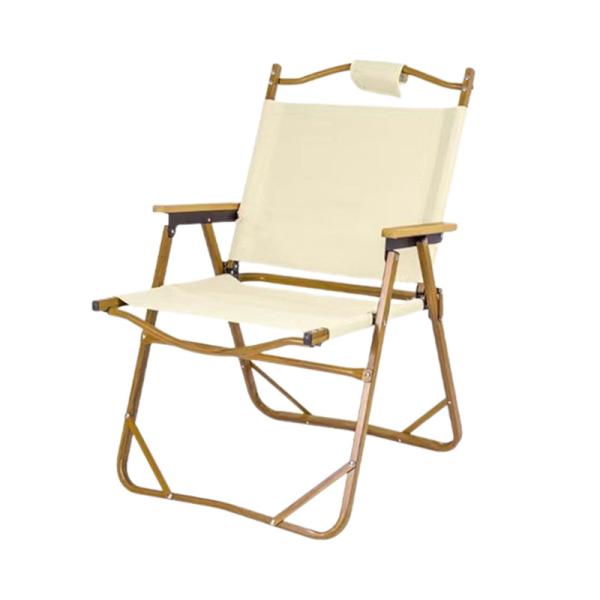 Outdoor folding chair camping chair Kermit chair square tube bold leisure seat