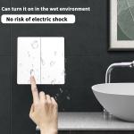 86*86*35mm Zigbee Touch Switch 400W Homekit Scene Button