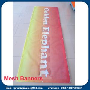 Quality Hanging PVC Mesh Fence Vinyl Promotional Banner wholesale
