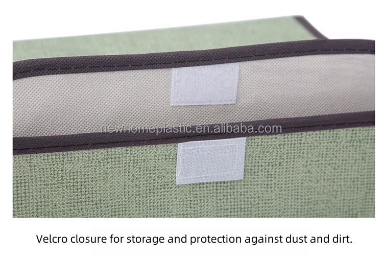Foldable Desk Storage Box Organizer for Clothes Non Woven Cover Sundries Customized Size