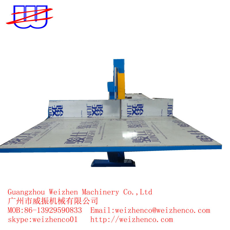 Sponge EPE Eva Foam Sheet Vertical Blade Cutting Machine with and 380 AC