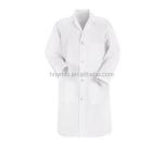 Hospital Operating Surgeons Medical Lab Coat Long Sleeve 100% Cotton