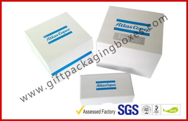 Right Angle Customized Rigid Magnetic Gift Boxes Promotional Coated Paper