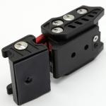 Customized Size Red Black Latch Locking Hood Catch Latches Kit for Jeep Wrangler