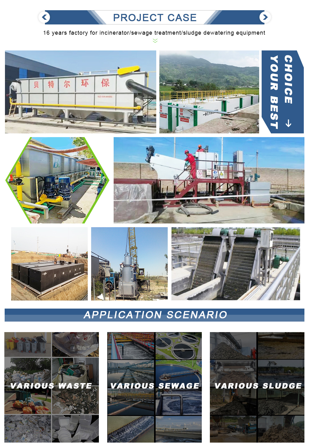 All Kinds Of Sewage Discharge Standard Pretreatment Equipment with Water Filter Parts