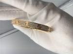 Gold Bracelet , Bracelet Rose Gold With 204 Brilliant - Cut Diamonds