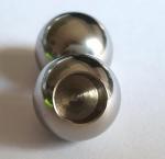 201 304 Steel Ball With Hole 38MM * 19.5MM 32MM 42MM With Mirror Polished